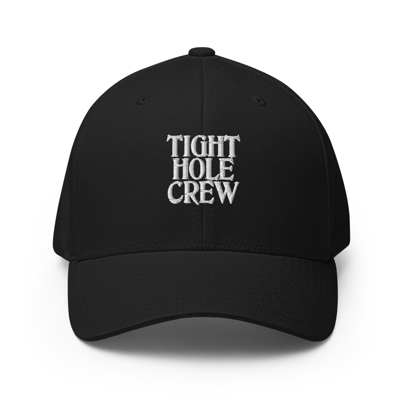 Tight Hole Crew Embroidered Hat with Flex-Fit®