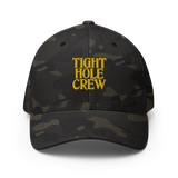 Tight Hole Crew Embroidered Hat with Flex-Fit®