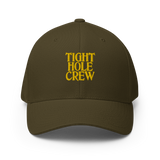 Tight Hole Crew Embroidered Hat with Flex-Fit®