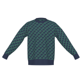 Triangle Pattern Knit Sweater