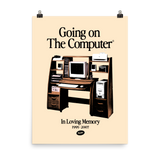 Going on the Computer® Art Print