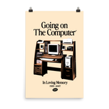 Going on the Computer® Art Print