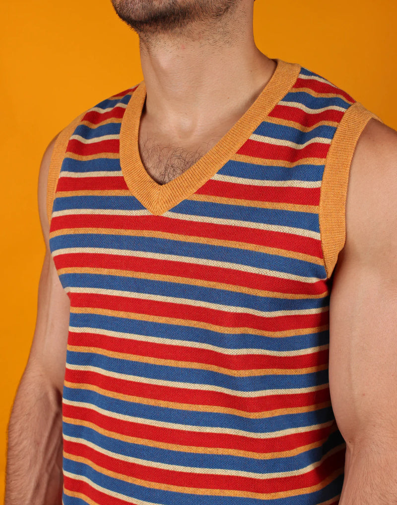 The Ernie Knit Sweater Vest - XS (Sample Sale)