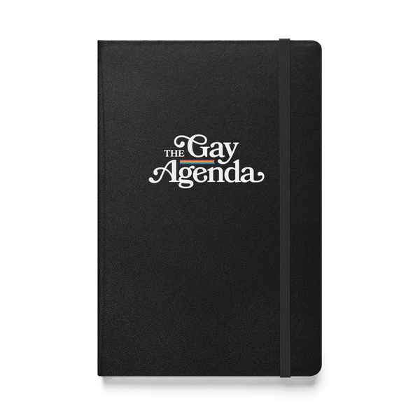 The Gay Agenda Hardcover Bound Notebook