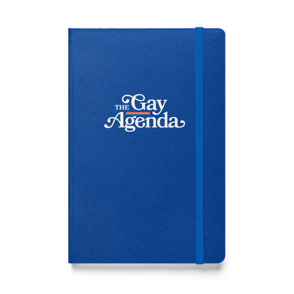 The Gay Agenda Hardcover Bound Notebook