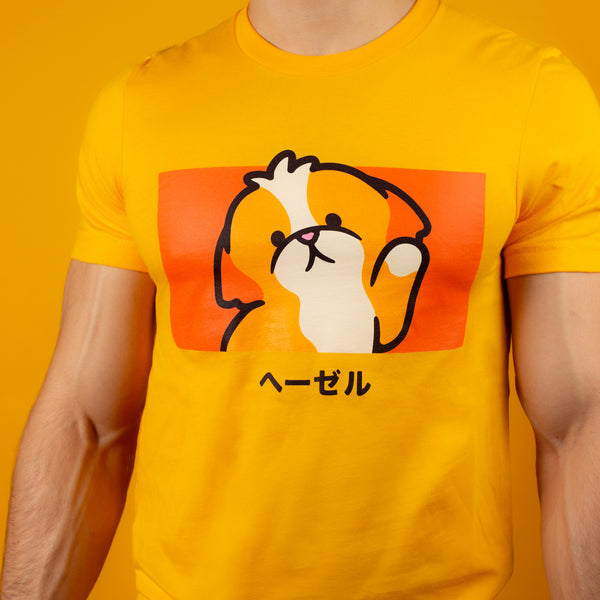 Kawaii Cockapoo T-Shirt in Yellow - Small (Sample Sale)
