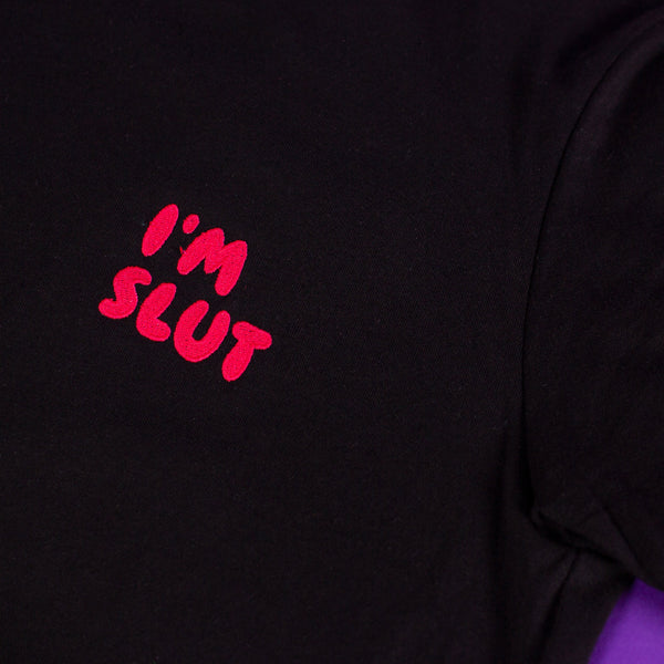 I'm Slut Embroidered Hoodie