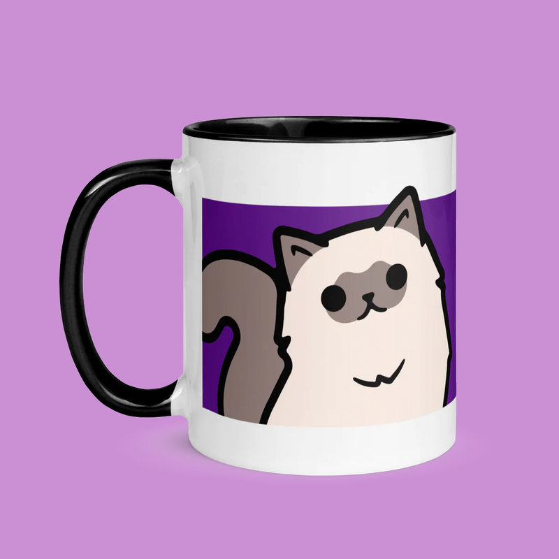 Zelda the ragdoll cat coffee mug