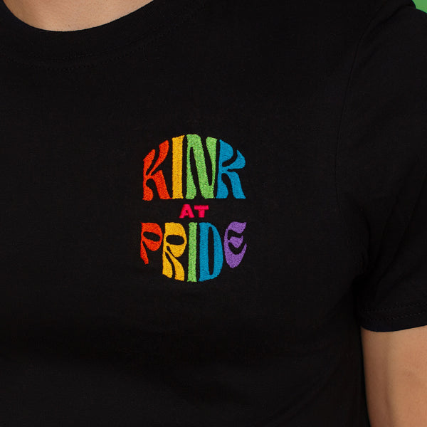 Kink at Pride Embroidered Crop Top