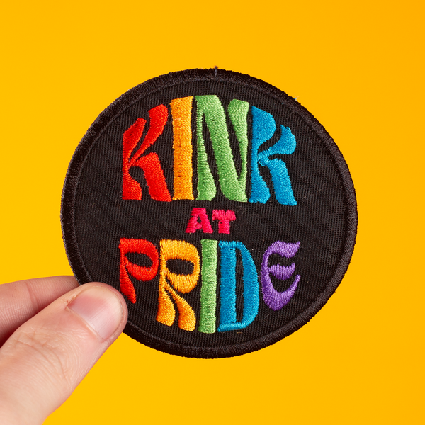 Kink at Pride Embroidered Patch