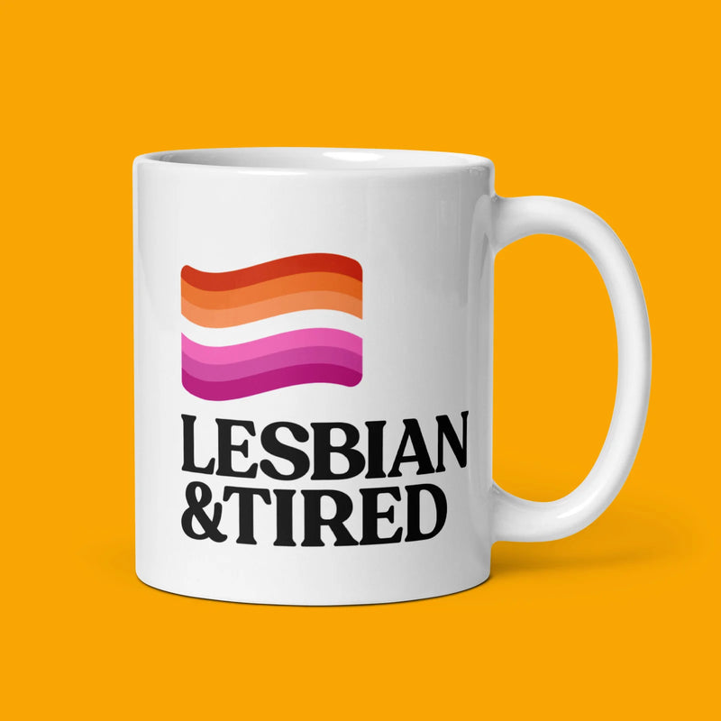 Lesbian & Tired Coffee Mug