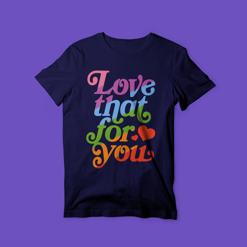 love that for you shirt navy