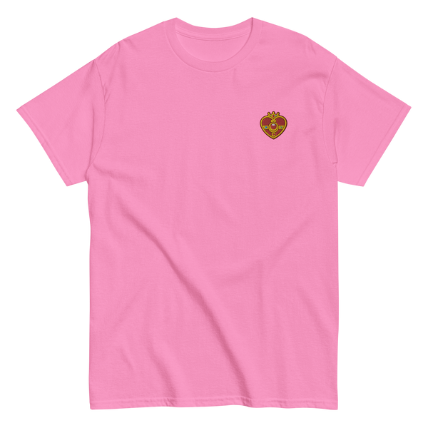 Magical Girl Cosmic Heart Compact Embroidered T-Shirt
