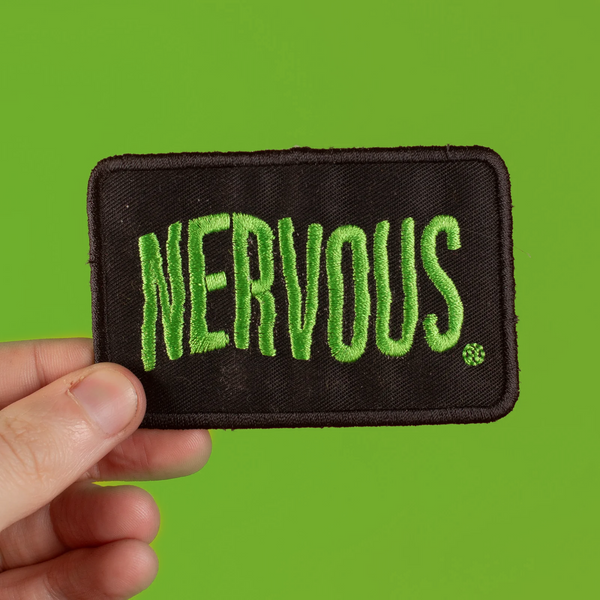 Nervous® Embroidered Patch