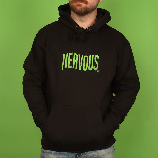 Nervous Embroidered Hoodie - Medium (Sample Sale)