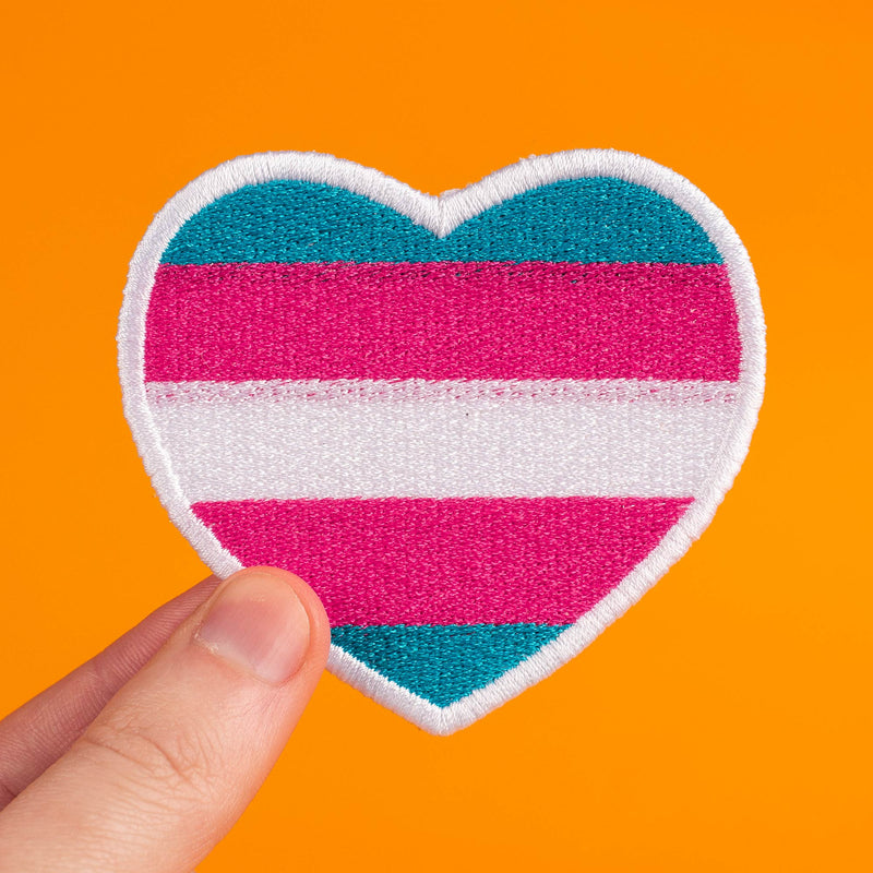 Trans Pride Embroidered Patch