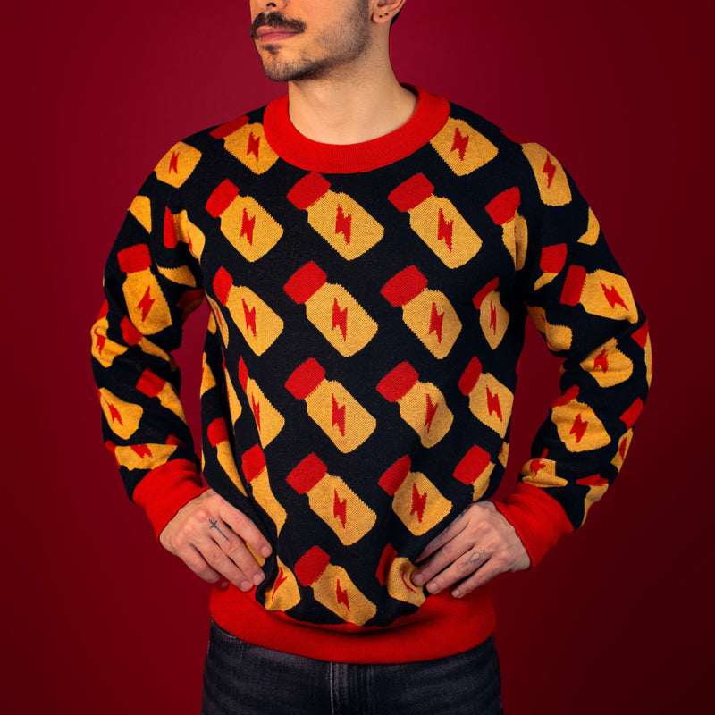 Poppers Knit Sweater
