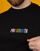 Pride Month "Demon" Embroidered T-Shirt