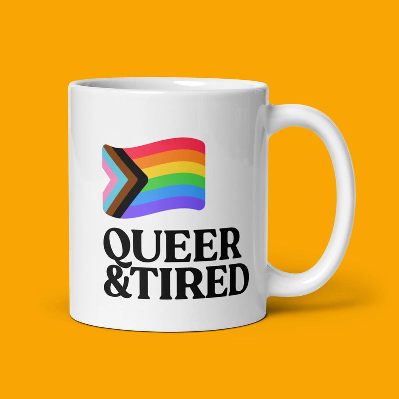 Queer & Tired Coffee Mug