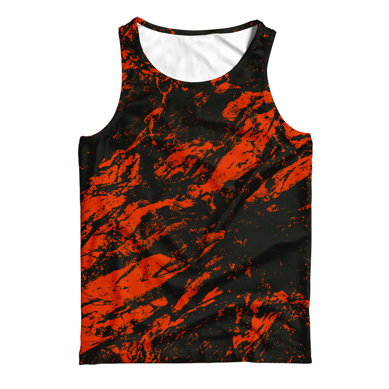 Red Marble Gym Tank