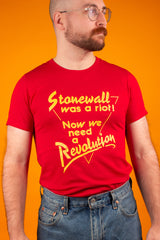 Retro Gay Pride Stonewall Was a Riot T-Shirt