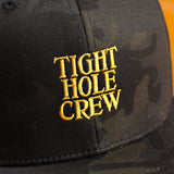 Tight Hole Crew Embroidered Hat with Flex-Fit®