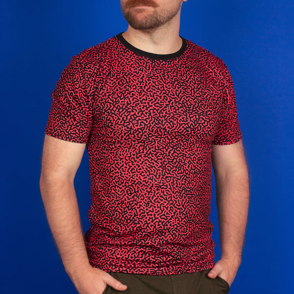 Turing Pattern All Over Shirt- Small (Sample Sale)