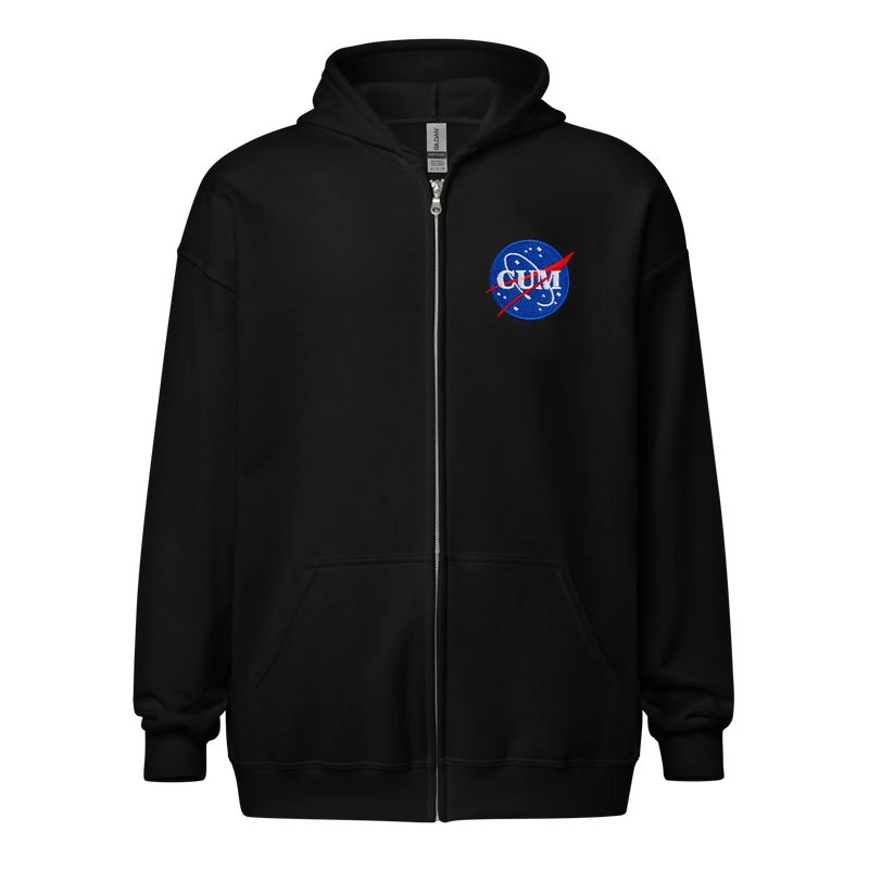 Nasa zip best sale up hoodie