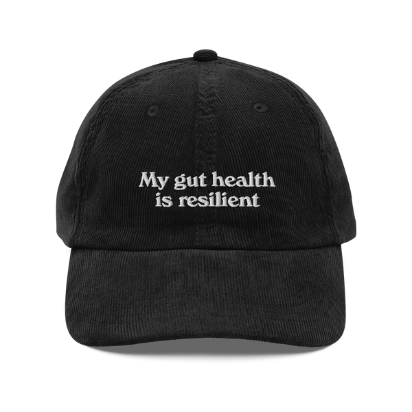 My Gut Health is Resilient Corduroy Cap