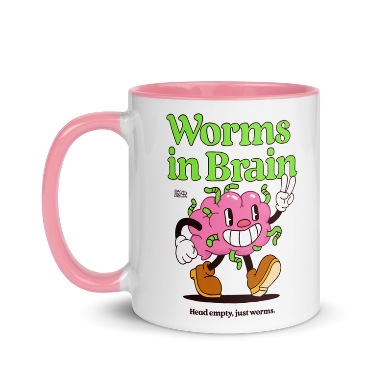 Worms in Brain Mug