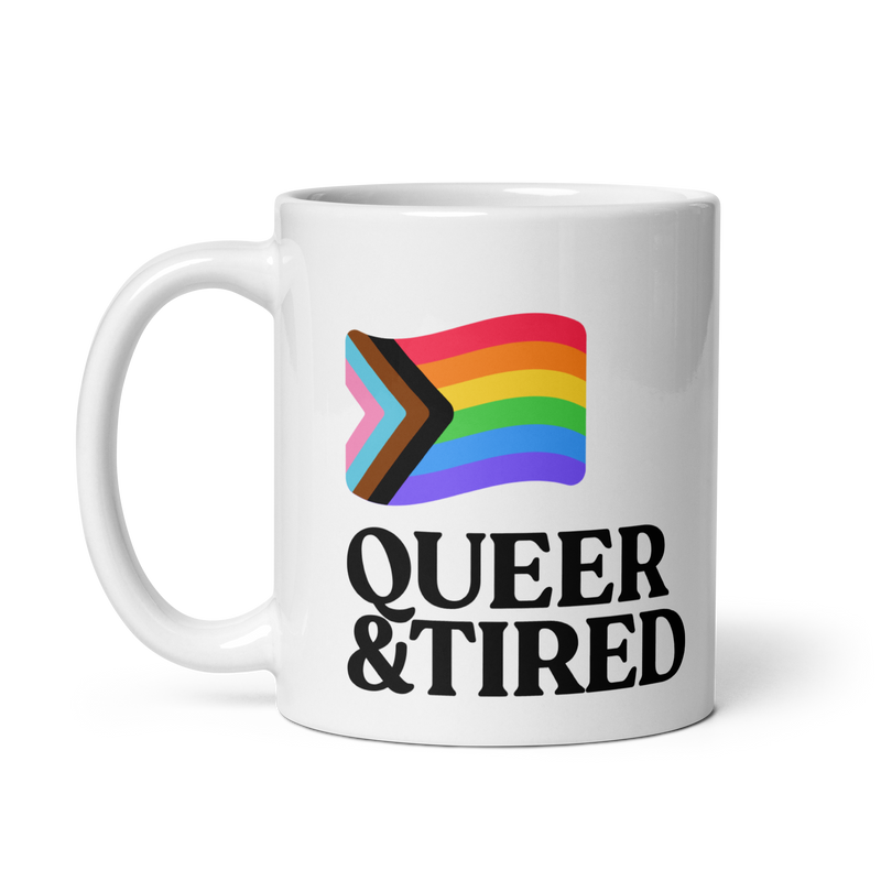 Queer & Tired Coffee Mug