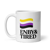 Enby & Tired Coffee Mug