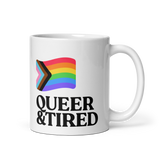 Queer & Tired Coffee Mug
