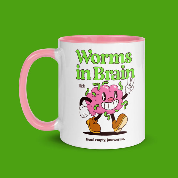 Worms in Brain Mug
