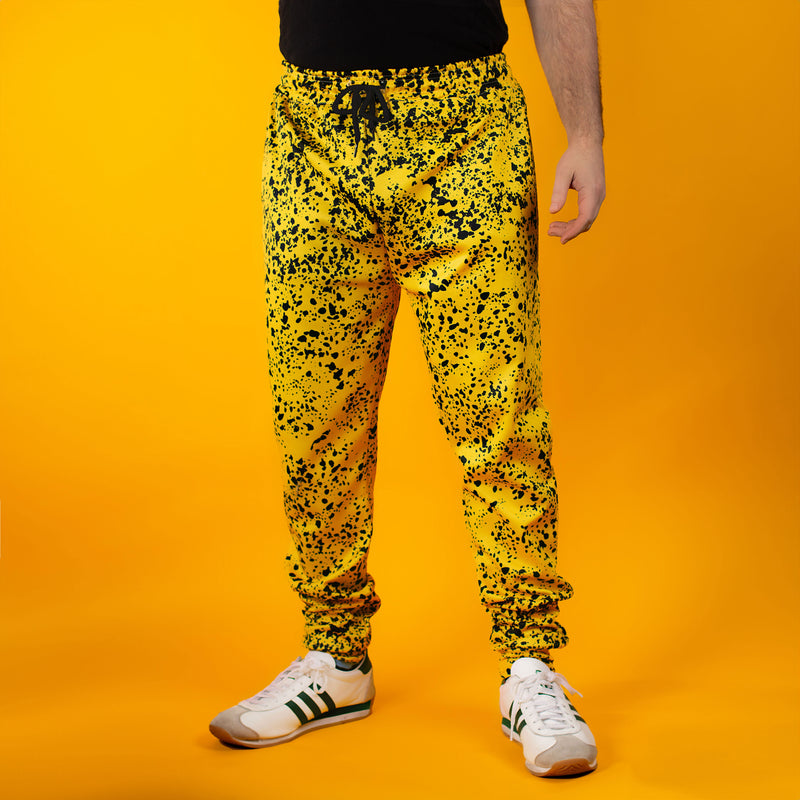 Yellow Speckle Joggers