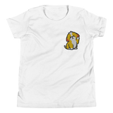 Hazel the Cockapoo Embroidered Youth Kids T-Shirt