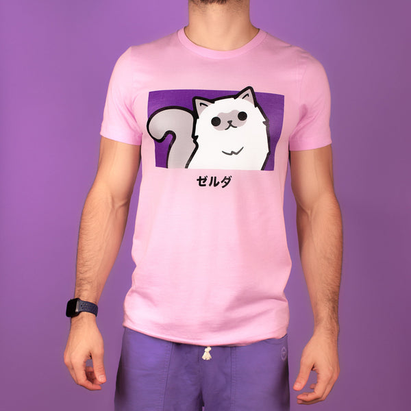 zelda the ragdoll cat lilac t-shirt