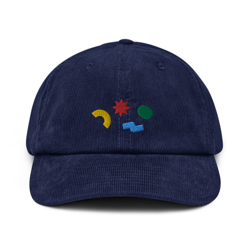 Geometric Memphis Embroidered Hat