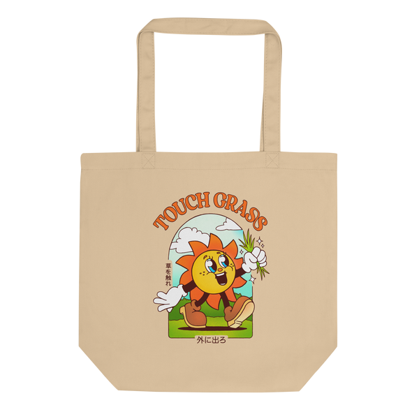 Touch Grass Tote Bag