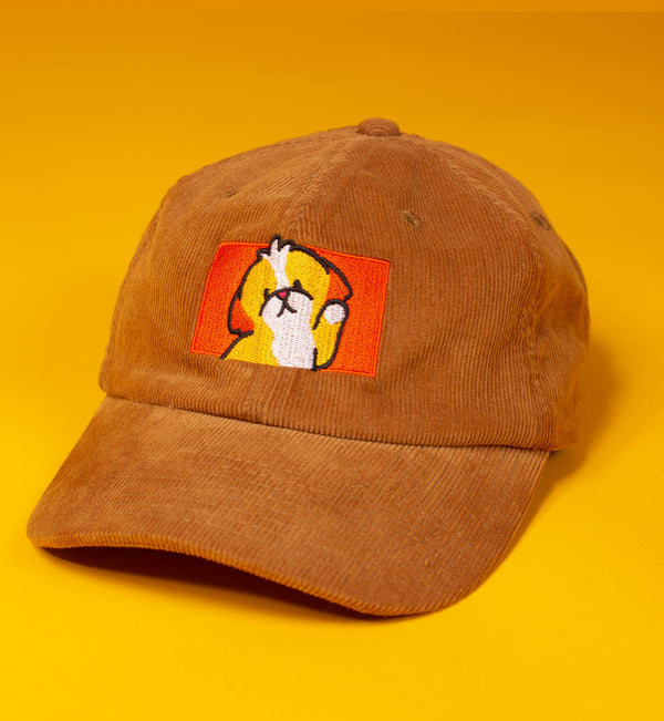 Hazel the Cockapoo Corduroy Hat (Sample Sale)