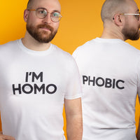 Ironic I'm Homo (Phobic) T-Shirt