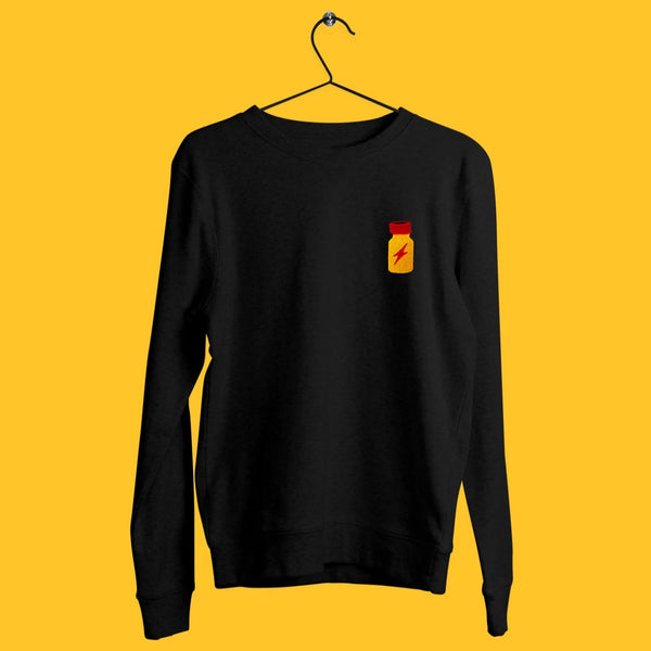 Poppers Embroidered Sweatshirt