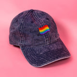 LGBT Flag Denim Hat