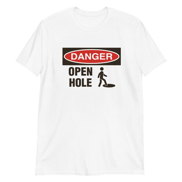 Danger, Open Hole T-Shirt